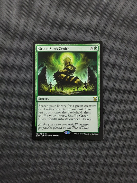 Green Sun's Zenith (EMA)
