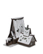Icons of the Realms: Icewind Dale - The Lodge Papercraft Set