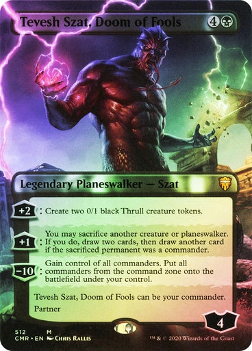 Tevesh Szal, Doom of Fools (CMR, foil borderless)