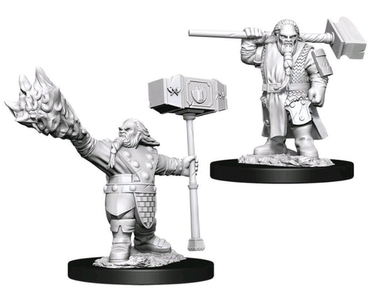 Male Dwarf Cleric (UNPAINTED)