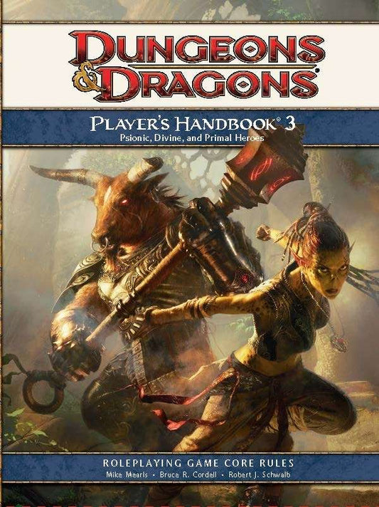 Dungeons and Dragons 4e Players Handbook 3