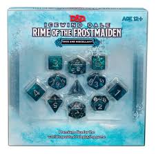 Icewind Dale - Rime of the Frostmaiden Dice and Miscellany