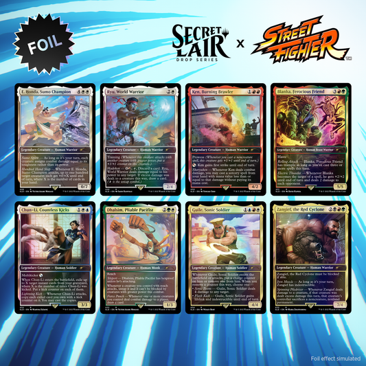 MTG Secret Lair: Secret Lair x Street Fighter