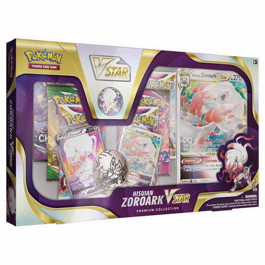 Pokemon TCG Hisuian Zoroak V-Star Premium Collection