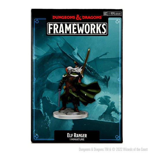 D&D Frameworks Miniatures: Elf Ranger, Male