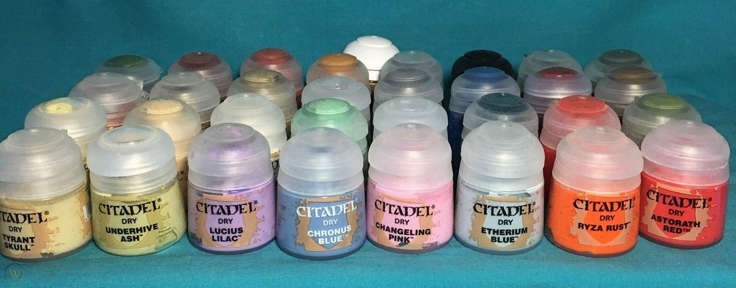 Citadel Paints Dry