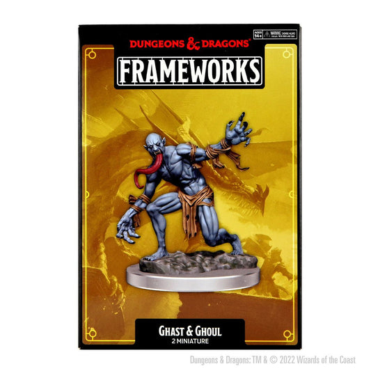 D&D Frameworks Miniatures: Ghast & Ghoul