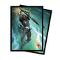 “MTG War of the Spark” Gideon Blackblade Standard Deck Protector sleeves 100ct for Magic: The Gathering