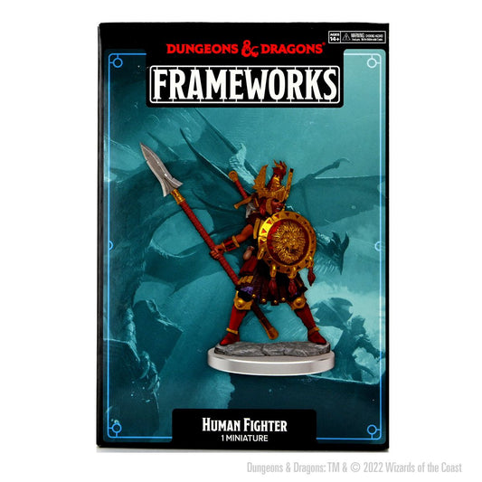 D&D Frameworks Miniatures: Human Fighter, Female