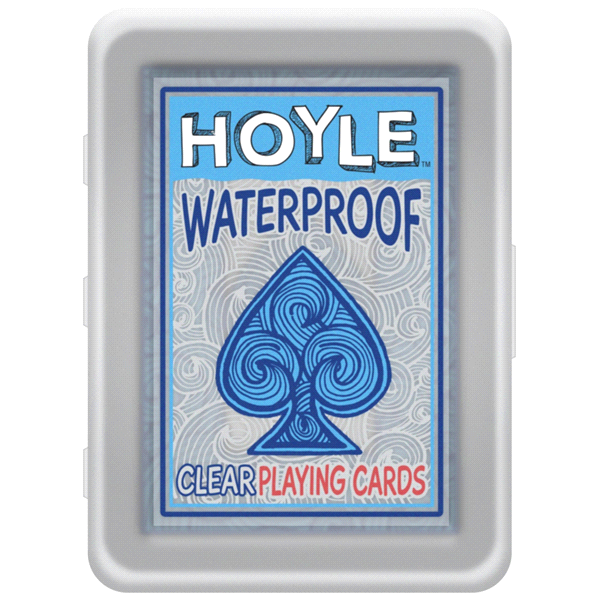 Hoyle Clear Waterproof Playing Cards