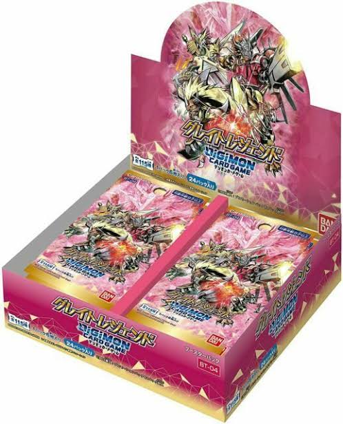 Digimon BT04 Great Legend Booster