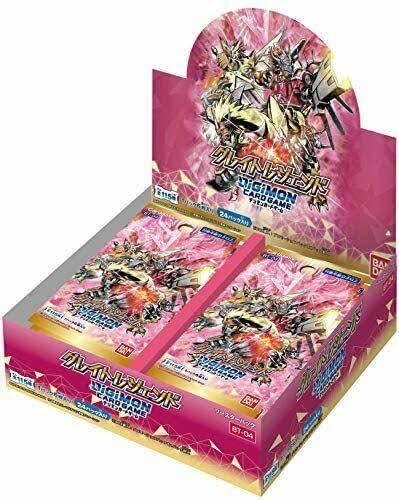 Digimon BT04 Great Legend Booster Box