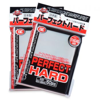 KMC Perfect Size Sleeves -Top Load Hard 50ct