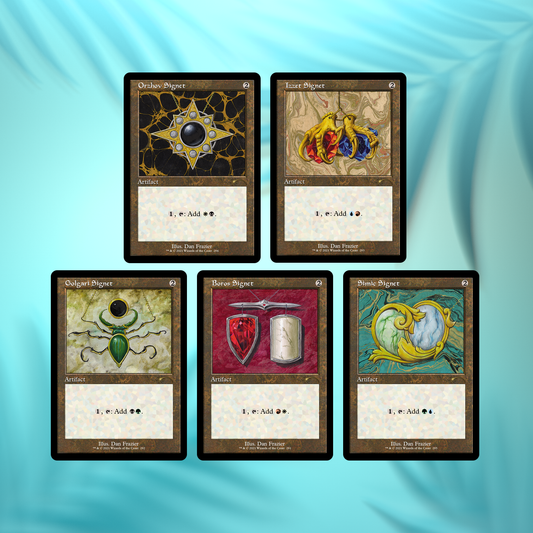 MTG Secret Lair: Dan Frazier Is Back! Enemy Signets