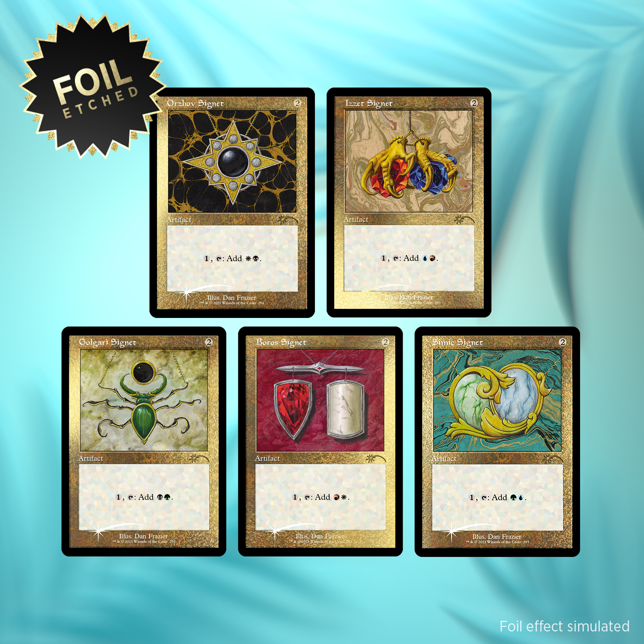 MTG Secret Lair: Dan Frazier Is Back! Enemy Signets