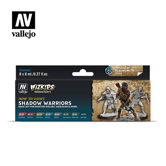 Wizkids Premium Paints by Vallejo: Shadow Warriors