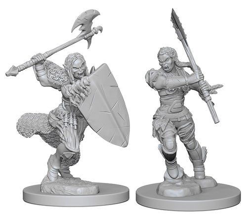 Pathfinder Deep Cuts: Half Orc Female Barbarian