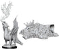 D&D Nolzur's Marvelous Gold Dragon Wyrmling & Small Treasure Pile